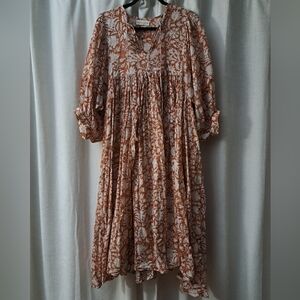 Daughters Of India Kyra Midi Dress